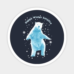 Happy Winter Solstice Magnet